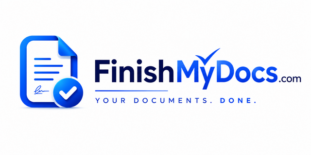 FinishMyDocs.com — online PDF editor